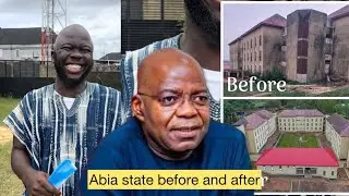 Abia people are now too difficult to impress because of Givernor Alex Otti, see before and after