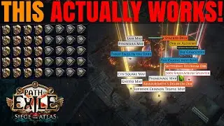 *OUTDATED* 11 DIVINES / MAP! EASY Simulacrums! Prominade Delirium Mirror Farm Path of Exile 3.17 POE