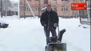 Тестирование снегоуборщика Huter SGC-4100