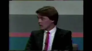 El joven Adri&aacute;n Fern&aacute;ndez en programa de TV