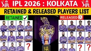 KKR IPL 2026 Retention & Release List l Russell Out? l KL Rahul or Cameron Green in KKR?