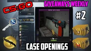 SO CLOSE!!!!! CSGO CASE OPENINGS w/ Whacky #2