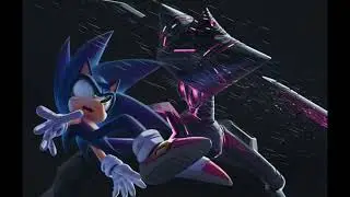 Sonic Frontiers Speedpaint but It's a Mini Boss Fight