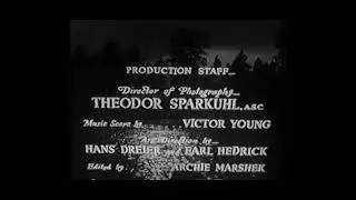 Paramount Pictures Closing + Closing Credits (1942)