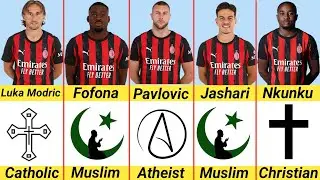 Religion of AC MILAN Football Club Players In 2025/2026 Season 😍 | Ft. Rafael Leao, Luka Modric 