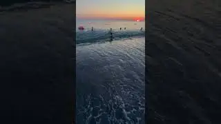 #SeaSunset #GoldenHourVibes #OceanCalm