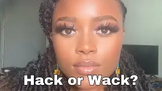 TIKTOK MADE ME TRY IT | MAKEUP HACKS | Voiceover | KyShaniece