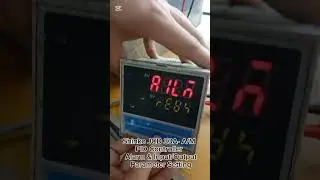 How to adjust alarm & input/output parameters of Shinko PID Controller JCD 33A- A/M