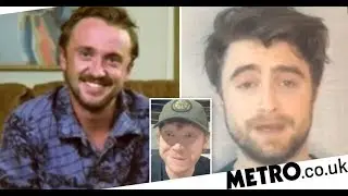 Harry Potter stars Daniel Radcliffe, Tom Felton and Rupert Grint reunite for epic #19YearsLater stre