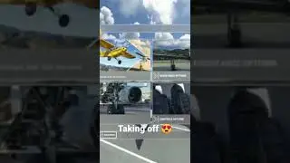 Amazing technology plane take off #amazing #technology #plane #flying