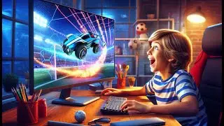 Rocket League Crazy Sidewall Read Boomer Goal! | How to do sidewall goals in rocket league