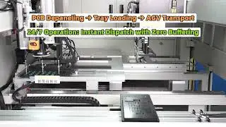 SEPRAYS：PCB Router Machine &PCB Depaneling :24/7 0peration: instant bispatch with zero Buffering