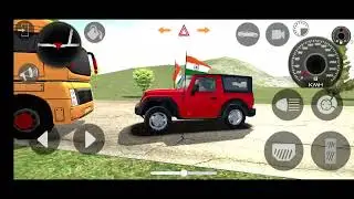 Dollar (Song) Modified Mahindra Black TharSimulator 3D || Android|| Indian CarsGameplay Part 01