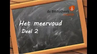 Het meervoud - deel 2