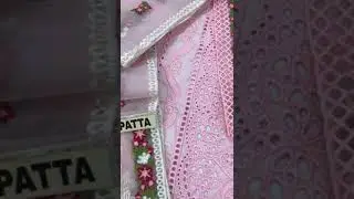 pink 3 PCs Unstitched suit for women, ladies and Girls,Most demanding latest suit