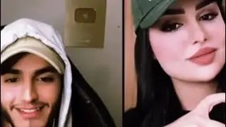 رجوع نور قصي وسجاد قاسم  بعد طلاق وتكول اني ماكدر بدونه وهو يبجي لام رجعو 😒😒😕