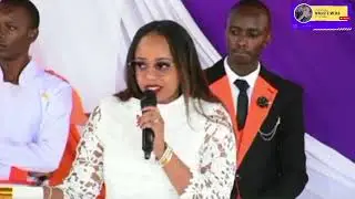  bishop Ben and  Rev joy kiengei preaching in JCM church muranga powerful sermon from Rev joy 