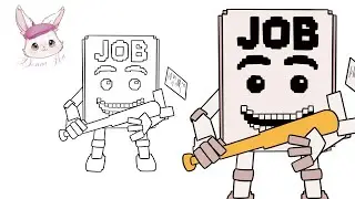 How to draw Job Job Job Sahur from Steal a Brainrot (Roblox) - Step by Step