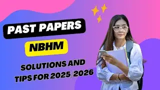 NBHM 2025/2026 Question Paper Solutions | Learn with Solved Examples