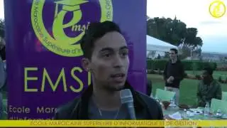 D&Eacute;JEUNER AVEC LES ETUDIANTS DE L'EMSIG