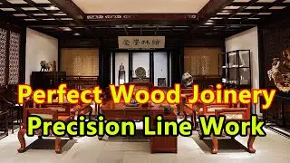 Perfect Joinery: Shoulder Mortise and Precision Line Marking