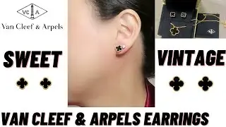 VAN CLEEF & ARPELS EARRINGS REVEAL & REVIEW | Size Comparison, Mod Shots | Which Size To Buy?