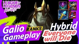 Hybrid Galio is the best Mider in Season 9 | LoL Wild Rift