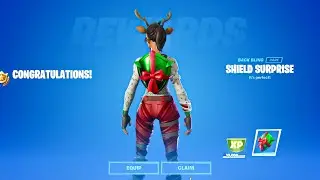 How to Unlock Shield Surprise Back Bling - Search chests at Snowmando outposts | Fortnite