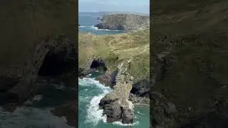 Beautiful Tintagel castle Cornwall UK