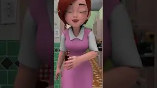 Bedroom Clean Up 🛏️🧹 | Clean Up Song for Kids | Rosoo Family #shorts  #kidssongs #nurseryrhymes
