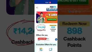 Paytm Cashback History Total Cashback Earned in Paytm Unlimited