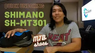 Quick Unboxing : SHIMANO SH-MT301 MTB SPD Shoes