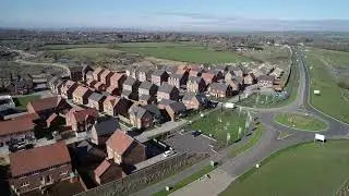 Barratt and David Wilson Homes at Kingsbrook March Progress 2021