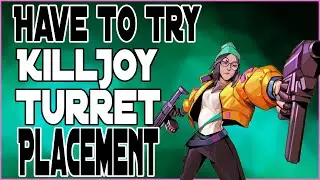 INSANE KILLJOY TURRET PLACEMENT (Valorant Gameplay)
