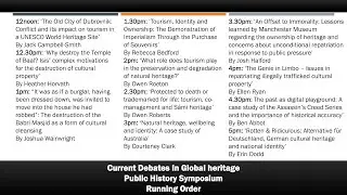 Natural Heritage, Wellbeing and Identity - Courteney Clark.