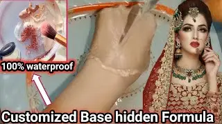 New Parlor Secret Customize Base || Perfect Makeup Bridal Base || New Secret Tips 2024