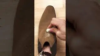 I Found Out The SECRET To Brushing Suede Properly
