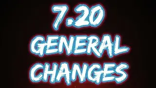 7.20 General Changes