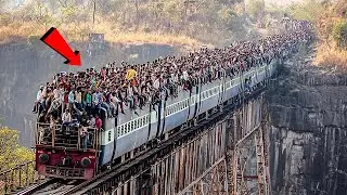8 รถไฟอันตรายที่สุดในโลก ที่พลาดนิดเดียวอาจไม่รอด (มีไทย)
