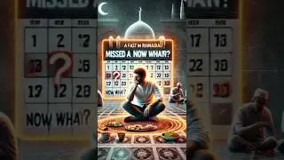 Missed a Fast in Ramadan? Here&rsquo;s What You MUST Do!