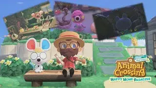 Happy Home Paradise Inspiration Melba, Marina, and Huck | Animal Crossing New Horizons | Let's Tour