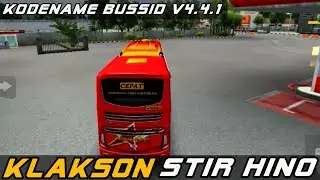 Kodename bussid v4.4.1 klakson stir hino