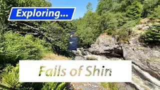 Falls of Shin, Sutherland, Scotland.