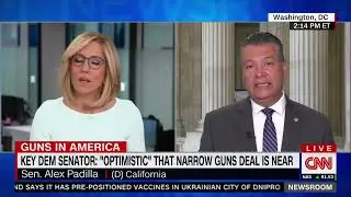 Sen. Alex Padilla | CNN Newsroom With Alisyn Camerota and Victor Blackwell | CNN | 6.7.22
