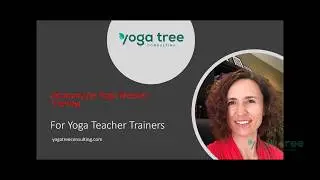 Teaching Anatomy for Yoga Teacher Training