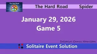 Hard Road Mini Game #5 | January 29, 2026 Event | Spider