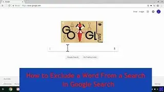 How to Exclude a Word From a Search in Google Search