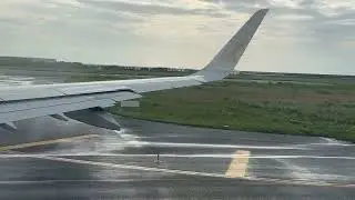 Gulf Air Flight Takeoff from Maldives | Flight takeoff and landing video
