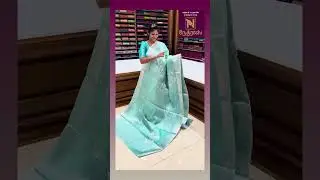 Exclusive Linen Tissue Sarees | Nethras Silks & Readymades | Erode #linentissue #shorts