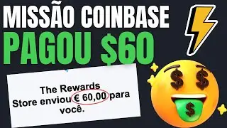 PAGOU $60 D&Oacute;LARES | MISSAO DA COINBASE ALEO PAGOU 60 D&Oacute;LARES